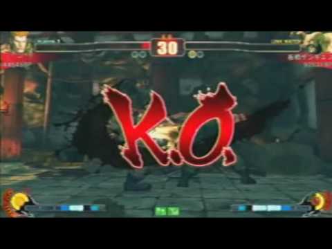 SF4:(＾－＾） (Gu) vs Itabashi Zangief (Za) - TRF 04-12-2009