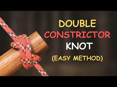 Learn How to Tie the Double Constrictor Knot Step by Step