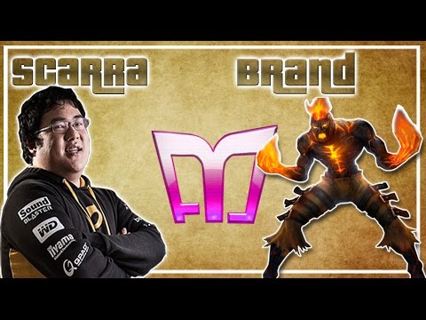 Scarra - Brand/Ezreal vs Thresh/Lucian (Challenger)