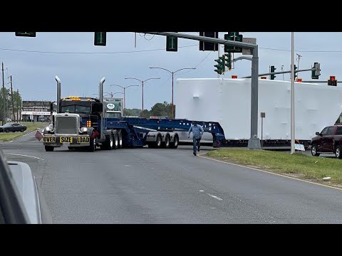 Superload | 250 thousand pounds | 13 axle perimeter Trailer