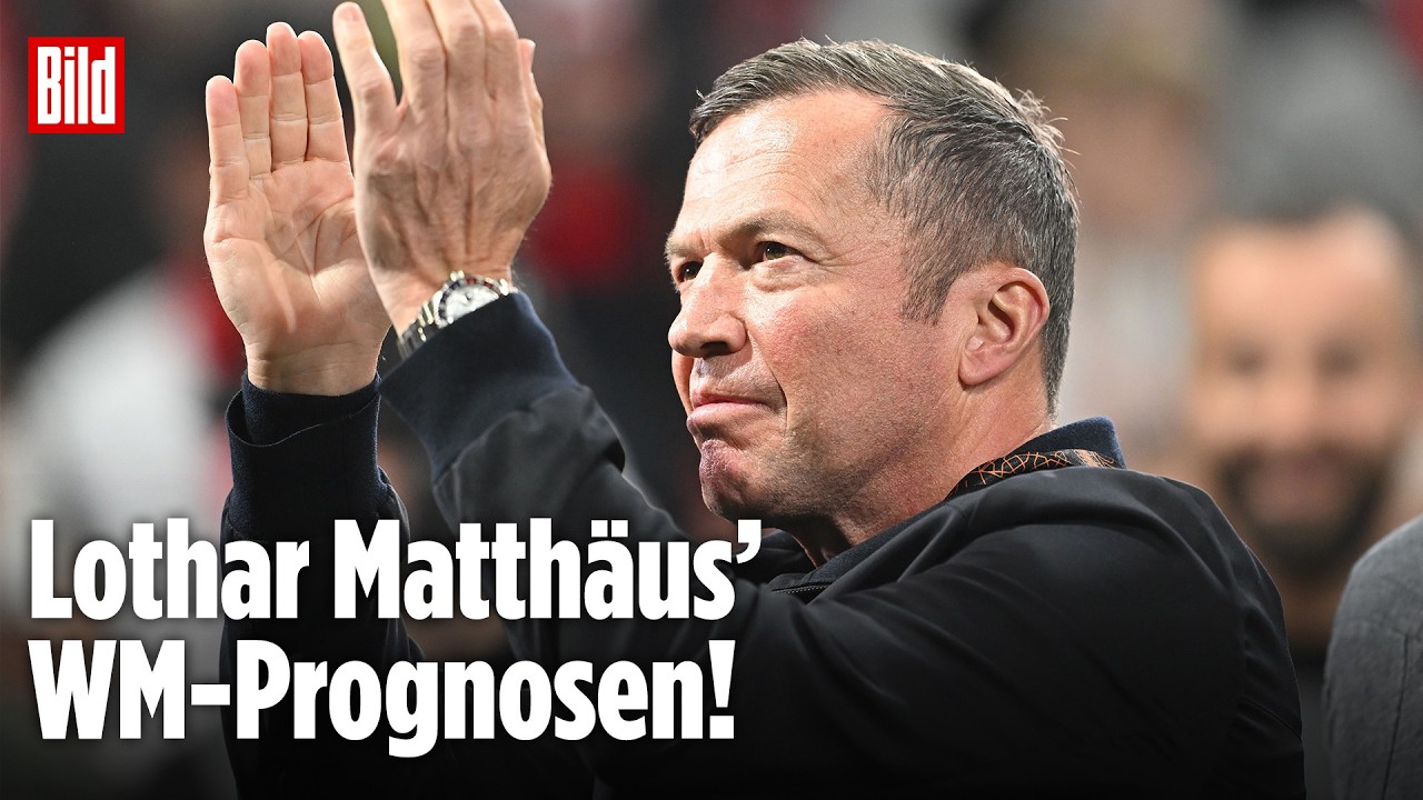 WM-Auftakt 2026! Lothar Matthäus verrät seine Favoriten | Lothar legt los