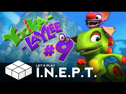 Let's Play... Yooka-Laylee Co-Op #9 - I.N.E.P.T. | PC Gameplay