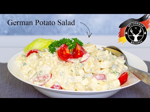 How To Make North German Potato Salad (Mayonnaise Version), refreshing & juicy ✪ MyGerman.Recipes
