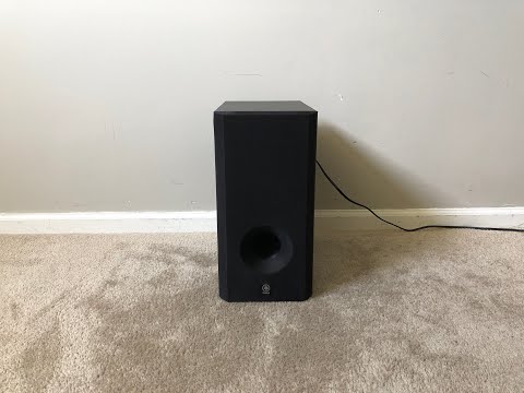 Yamaha SW-201 Home Theater Powered Active Subwoofer