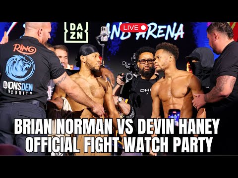 The BIGGEST Fight of the Year Brian Norman Jr vs Devin Haney Live