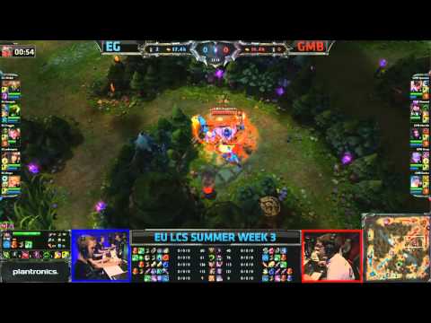Evil Geniuses (EG) vs Gambit Gaming (GMB) || Moscow EU LCS Summer 2013 W3D1 || Full Game HD