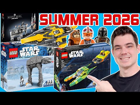 15 LEGO Star Wars SUMMER 2026 RUMORS! (EWOK VILLAGE, SANDCRAWLER, BOUNTY HUNTER PURSUIT, & MORE!)