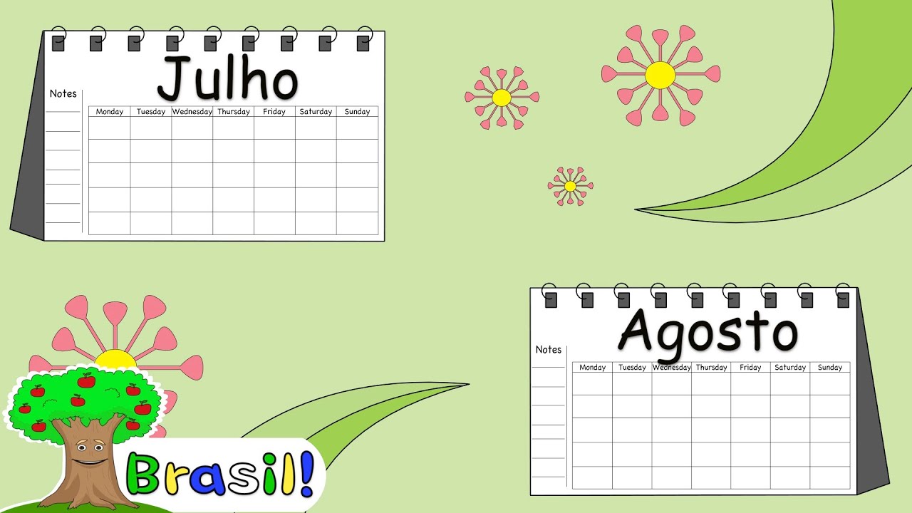 Música dos meses do ano | Canções Para Crianças