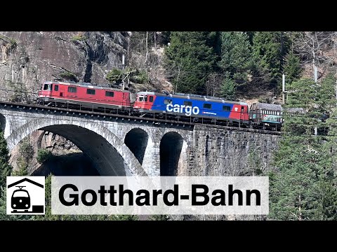 Wassen das? Gotthardbahn Nordrampe: Gurtnellen–Wassen–Göschenen