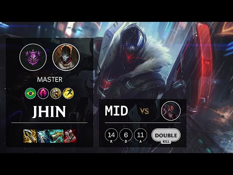 Jhin Mid vs Lucian - BR Master Patch 11.1
