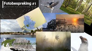Fotobespreking natuurfotografie #1 - de start