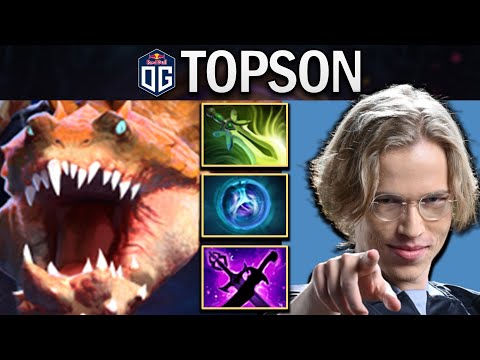 OG.TOPSON PRIMAL BEAST WITH 17 KILLS & 900 XPM - DOTA 2  7.31 GAMEPLAY