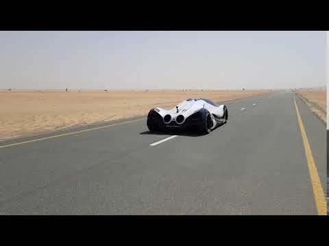 Devel Sixteen playing in the desert on low boost (20% Throttle)