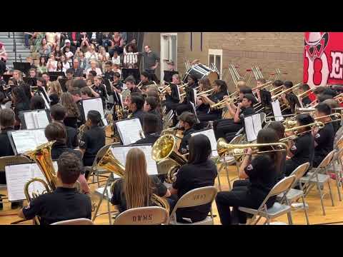 Gizmo (Beginning band 2022) spring concert.