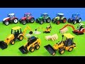 Bagger, Traktor, Betonmischer, LKW, Feuerwehrautos, Mähdrescher & Spielzeugautos für Kinder