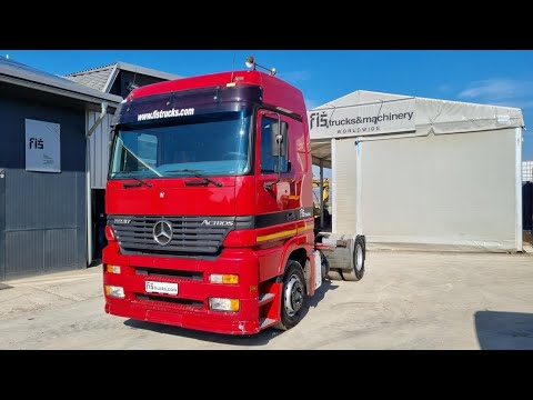 MERCEDES BENZ ACTROS 1843 4x2 tractor unit - FIŠ TRUCKS SLOVENIA