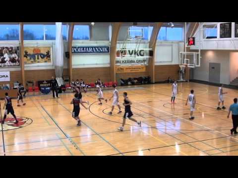 EYBL U17, BS Jurmala - Kaliningradi SDJSOR nr 9, II veerand, 16.01.2015, Jõhvi