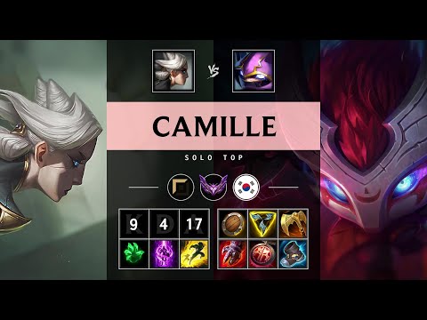 Camille Top vs Kennen: Unstoppable - KR Master Patch 14.21
