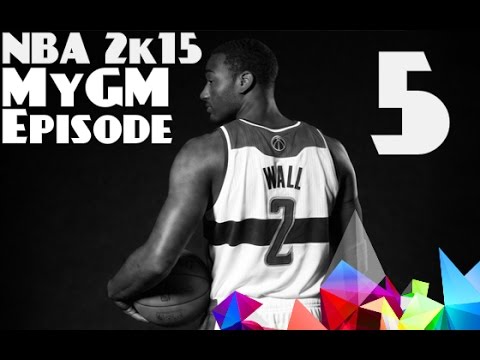 NBA 2k15 {PS4} - MyGM Fantasy Draft Franchise Ep. 5 - Game Determined at the Buzzer!