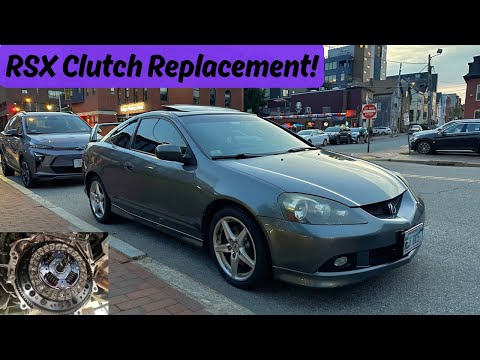 Acura RSX Full Clutch Replacement!! + Lightweight Flywheel, Rear Main Seal, Pilot Bushing, And More!