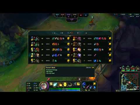 [kda 13/1/11] Ezreal vs Ashe Bot Ranked Season 8 Patch 8.5