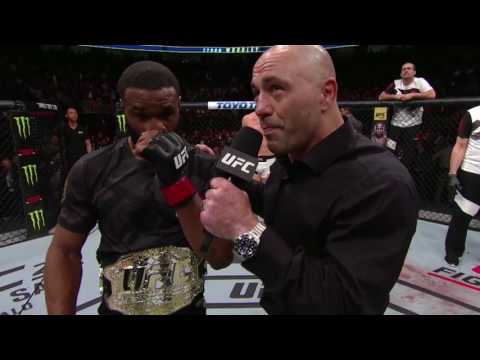 UFC 209 Video: Tyron Woodley And Wonderboy Thompson Octagon Interviews