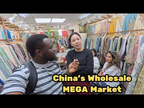 Black Tourist at China's BIGGEST Fashion Wholesale Market—What I Found