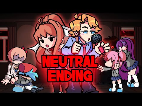 Neutral Ending | The Happiest Day But Doki Doki Takeover! Cast Sing It