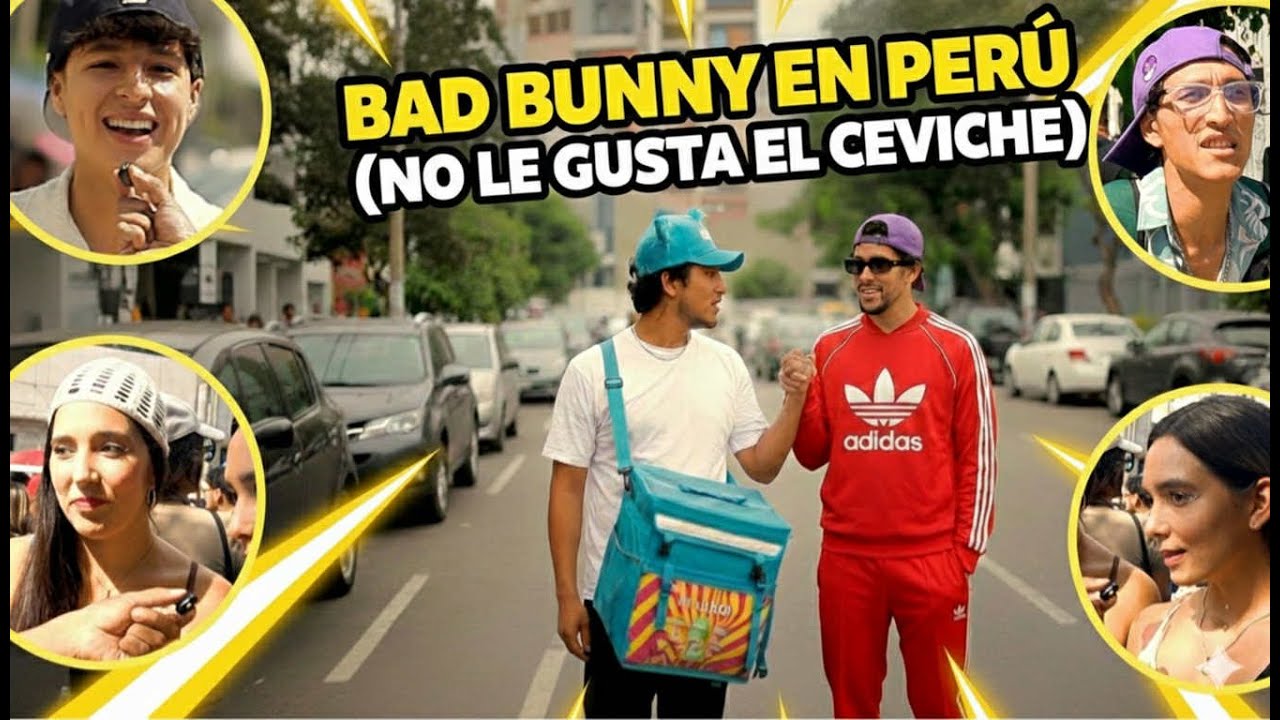 BAD BUNNY EN PERU  - CONTESTA LA PREGUNTA Y GANA $200