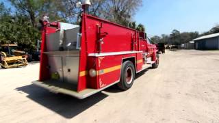 1984 GMC 7000 Firetruck lot # 3505