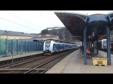 ČD 441.004 - 9 (Jaruška) - Odjezd vlaku Os 6824 - Ústí nad Labem - 26.8.2014