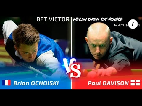 2021 Welsh Open   R1   Brian Ochoiski vs Paul Davison