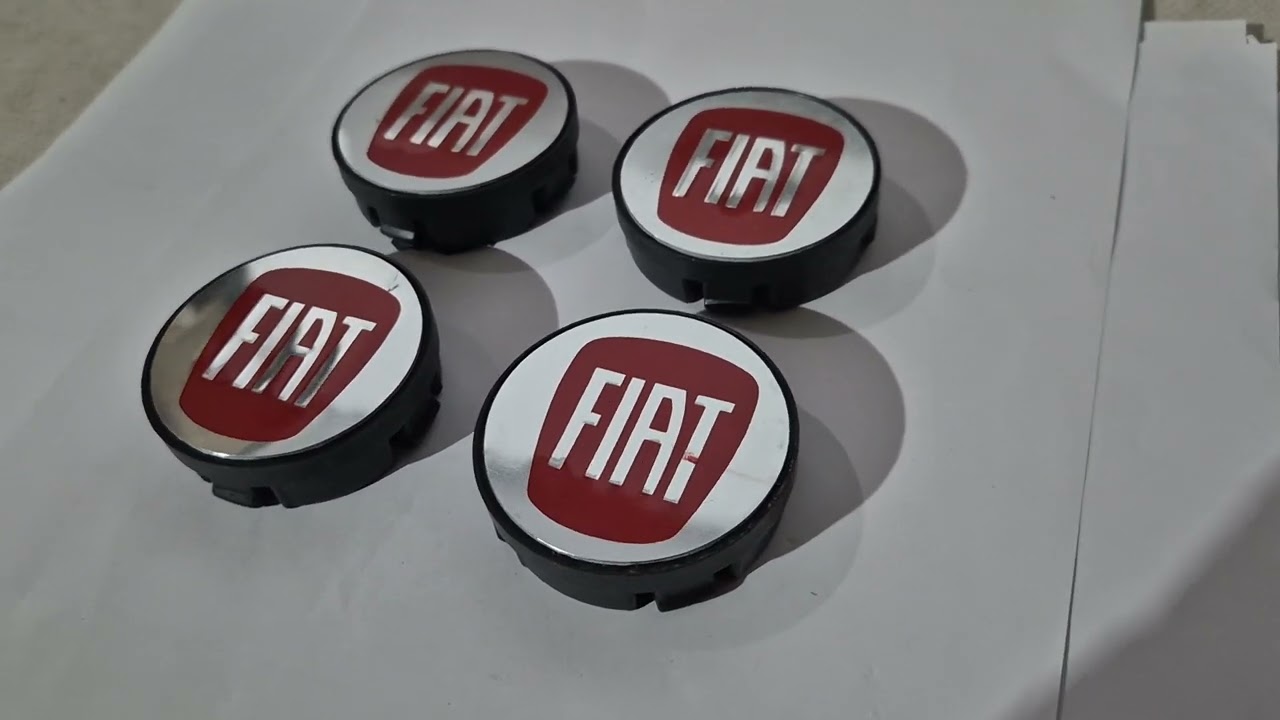 Колпачки на диски 59/54 мм V-2 (Комплект 4 шт) Video 1