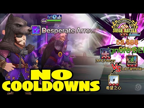 HANRA in Top Tier  Guardian 3 Siege Battle - Infinite ∞ Arrows! OVERPOWERED!!