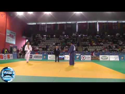 European Judo Open Men Prague 2014 Semifinal o100kg PASKEVICIUS Marius (LTU) - NATEA Daniel (ROU)