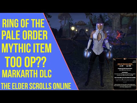 Ring of the Pale Order - Mythic Item - ESO Markarth