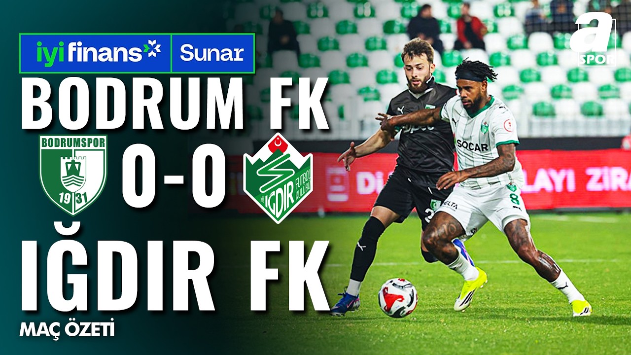 Bodrum FK vs Iğdır FK Highlights