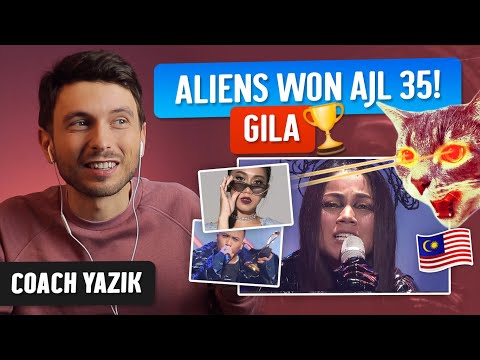 YAZIK reacts to GILA - Kaka Azraff, Noki, Loca B | AJL35