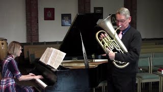 This Nearly Was Mine - Euphonium and Piano - (Improved Video)