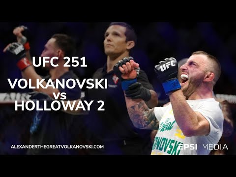 UFC 251 | Alex Volkanovski vs Max Holloway 2