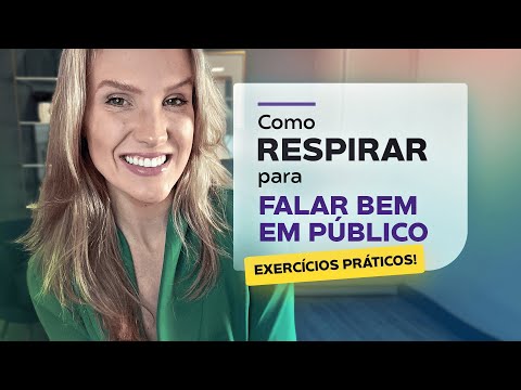 Exercícios de RESPIRAÇÃO para Oratória