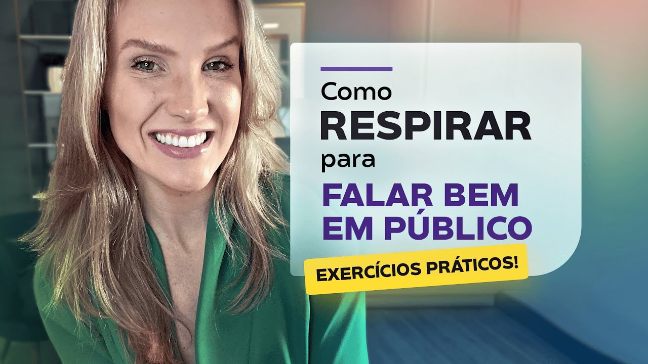 Exercícios de RESPIRAÇÃO para Oratória