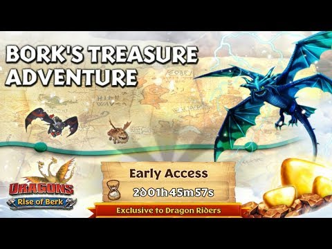New Gauntlet Event: Bork's Treasure Adventure - Part One | Dragons: Rise of Berk