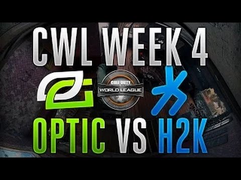 OpTic Gaming vs. h2k CWL Week 4 Match 1