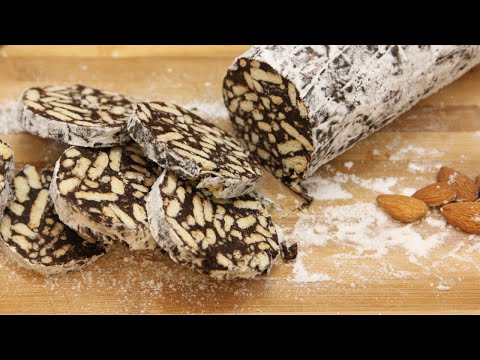 SALAMI AU CHOCOLAT SANS OEUFS SANS BEURRE