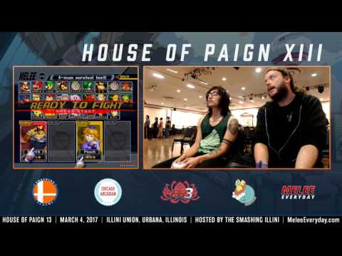 House of Paign 13 - WIT | ORLY (Falcon) vs. Ferocitii (Peach) - SSBM - Pools Wave B