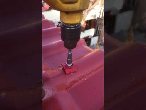 Upvc Roofing Sheet Installation #shortvideo #viralvideo #youtubeshorts