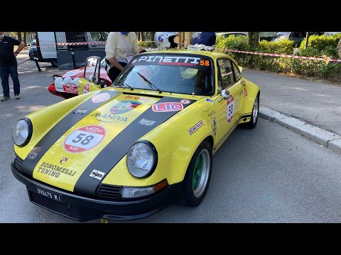 MODENA CENTO ORE 2021 INTERVISTA TEAM P. Marzatico/F.Ferrari (Porsche 911 2.8 RSR)
