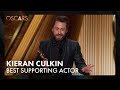 Kieran Culkin Wins Best Supporting Actor | 97th Oscars Speech (2025)