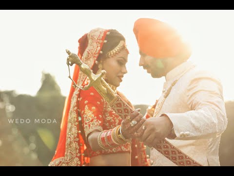 Manveet sandhu Sikh wedding highlight video